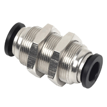 Push to Connect Fittings - PM Bulkhead Union for Inch Tubing