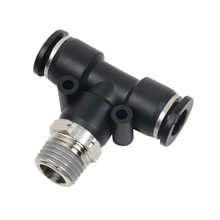 Push to Connect Fittings, PB Male Branch Tee Push to Connect Fittings, PB Male Branch Tee