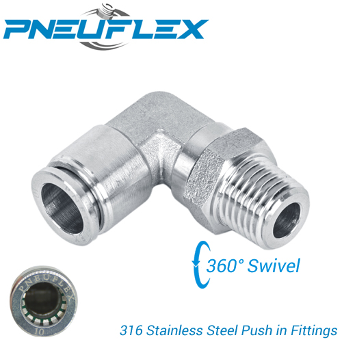 316 Stainless Steel Push in Fittings