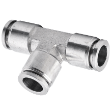 316 Stainless Steel Push to Connect Fittings, SPEG Union Tee Reducer for Inch Tubing