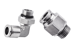 Stainless Steel Push to Connect Fittings for Inch (Imperial) Tubing, BSPP, G Thread