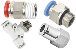 pneumatic push to connect fittings