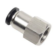 Push to Connect Fittings for Metric Tube NPT Thread Female Straight