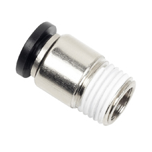 Push to Connect Fittings for Metric Tube NPT Thread Internal Hex Male Straight