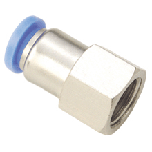 4mm Tubing M6 x 1 Female Thread Connector, Push in Fitting