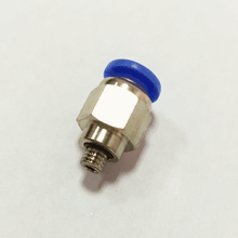 4mm Tubing M6 x 1 Male Thread Connector, Push in Fitting