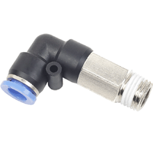 Metric Extended Male Elbow | Metric Push to Connect Fitting Metric Extended Male Elbow | Metric Push to Connect Fitting
