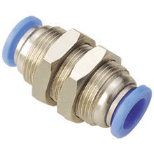 Metric Bulkhead Union, Metric Composite Push to Connect Fitting Metric Bulkhead Union, Metric Composite Push to Connect Fitting